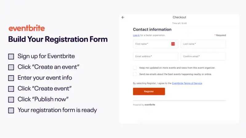 Eventbrite Login