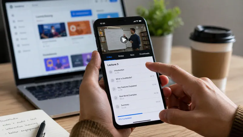 Application Mobile DualMedia
